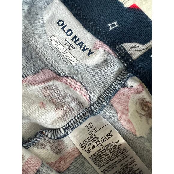 Old Navy Christmas Santa PJS size 6 Small unisex - Picture 6 of 6